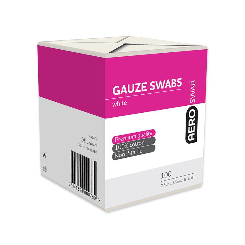 Aero Gauze Swabs 7.5cm (100)