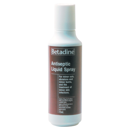 Betadine Antiseptic Liquid Spray 75mL