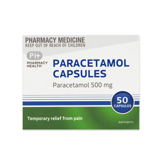 PH Paracetamol 500mg 50Cap